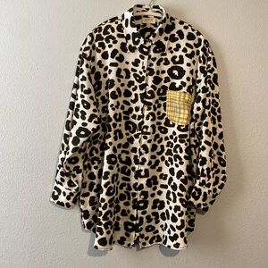 Animal print KOCH blouse